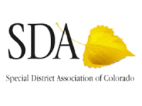 SDAC - Special District Association of Colorado Logo - Richard J. Bryan